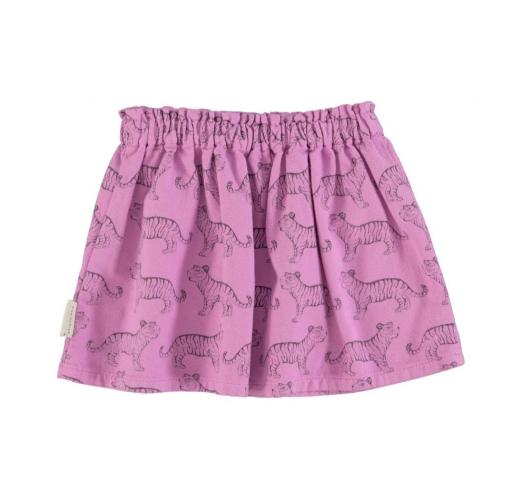 Piupiuchick,short skirt | lavender w/ black tigers [1]