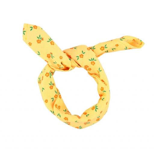 Piupiuchick,bandana | yellow flowers