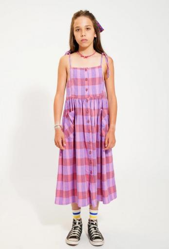 Piupiuchick,long dress | lavender checkered [2]