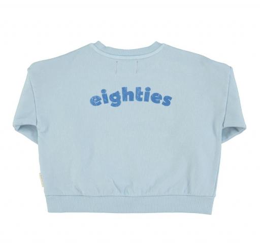 Piupiuchick,sweatshirt | light blue w/ multicolor wave print [1]