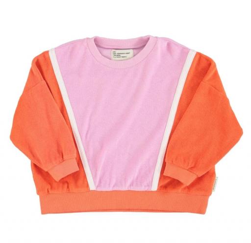 Piupiuchick,sweatshirt | orange & lavender