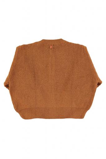 Sisters Department,Knitted soft cardigan | Brown [1]