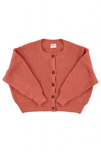 Sisters Department,Knitted soft cardigan | Old pink