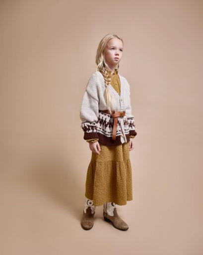 Búho Barcelona,FALL MAXI DRESS,color ocre [1]