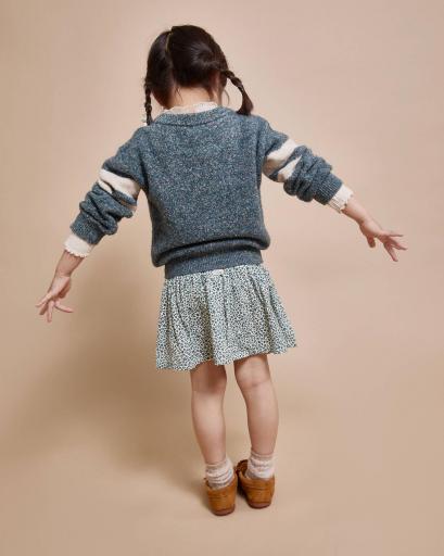 Búho Barcelona,SPECKLE SKIRT, Alpine Green  [3]