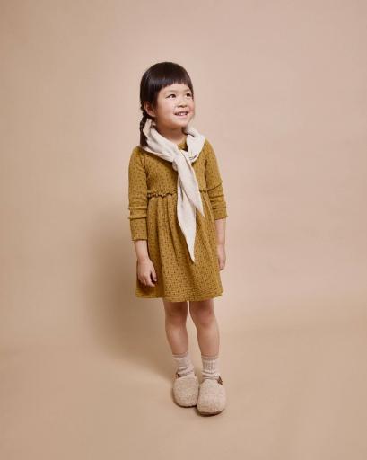 Búho Barcelona,FALL COMBI DRESS,color ocre [1]