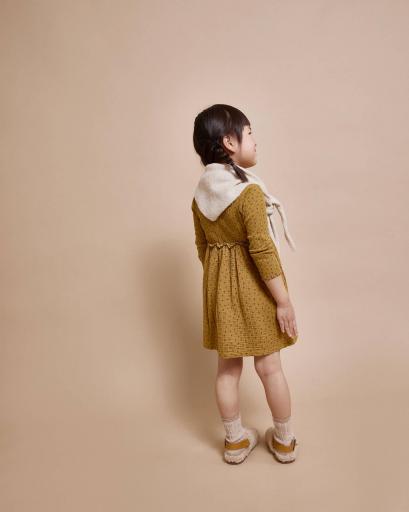 Búho Barcelona,FALL COMBI DRESS,color ocre [3]