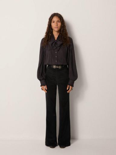 Maison Hotel,BLOUSE RIBBON TALES LORRAINE