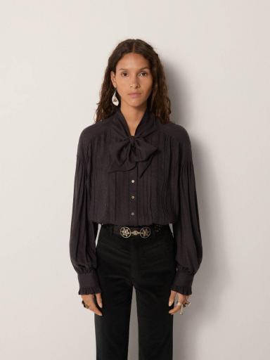 Maison Hotel,BLOUSE RIBBON TALES LORRAINE [3]