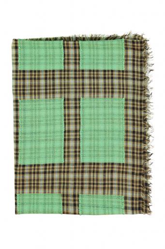 Sisters Department,Scarf | Green squares [1]