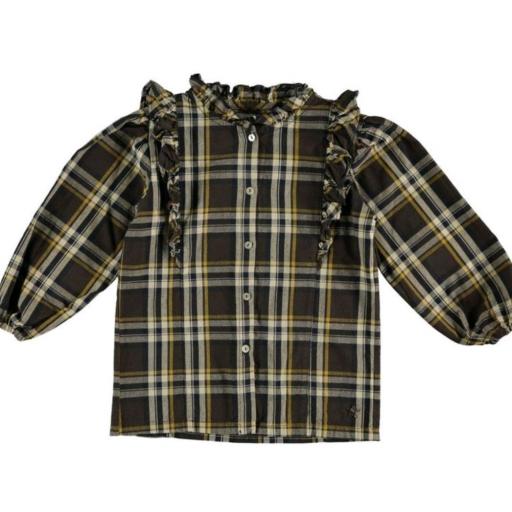Tocoto Vintage, Tartan plaid blouse [1]