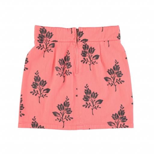 Sisters Department,Short skirt | Pink w/ flowers [1]