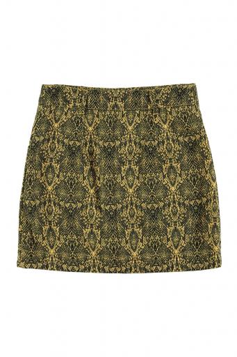 Sisters Department,Short skirt | Yellow w/ animal print [2]