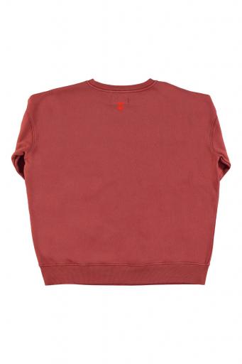 Sisters Department,Sweatshirt | Bordeaux w/ "say cheese" print [1]