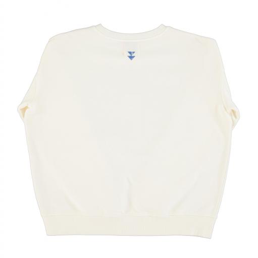 Sisters Department,Sweatshirt | Ecru w/ "blue bird" print [1]