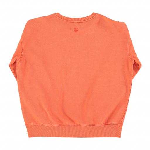 Sisters Department,Sweatshirt | Orange w/ "sisters department" print [1]