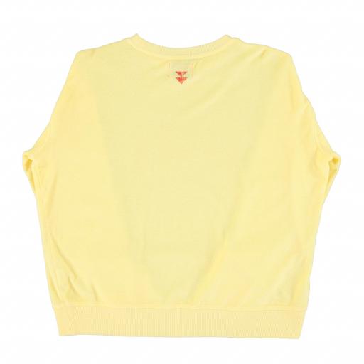 Sisters Department,Sweatshirt | Yellow w/ "tomato" print [1]