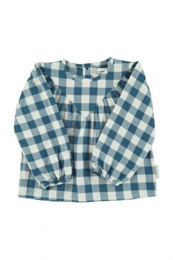 Piupiuchick,Blouse | Blue & white checkered