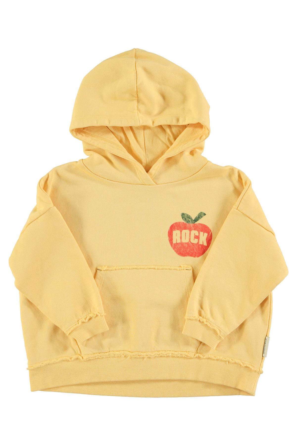 Piupiuchick,Hoodie | Yellow w/  "on stage" print