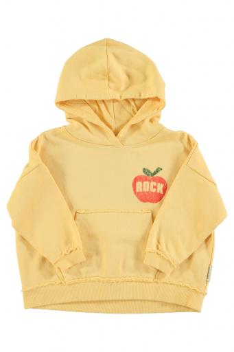 Piupiuchick,Hoodie | Yellow w/  "on stage" print