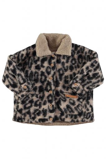 Piupiuchick,Jacket | Ecru w/ animal print