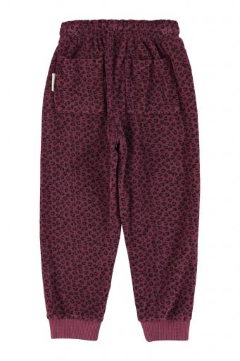 Piupiuchick,Jogging pants | Aubergine w/ animal print [3]