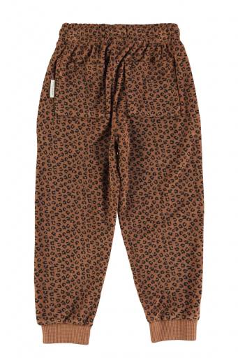 Piupiuchick,Jogging pants | Brown w/ animal print [3]