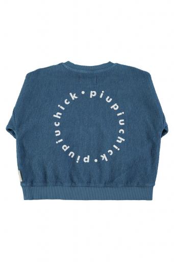Piupiuchick,Logo sweatshirt | Blue