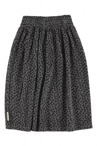 Piupiuchick,Long skirt | Grey w/ animal print