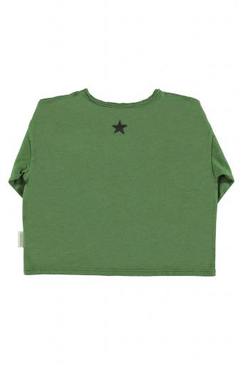 Piupiuchick,Longsleeve t'shirt | Dark green w/ "groupie" print [3]