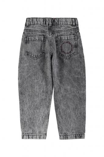 Piupiuchick,Mom fit trousers | Washed black denim [3]