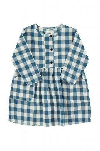 Piupiuchick,Short dress | Blue & white checkered