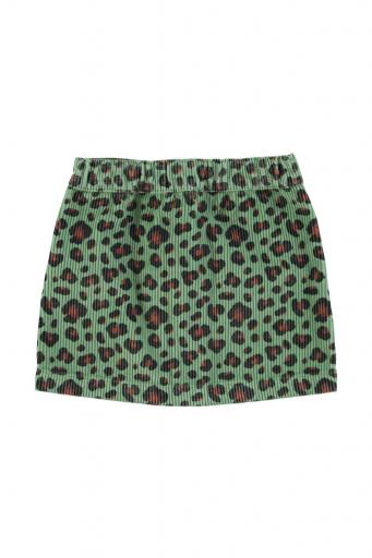 Piupiuchick,"Short skirt | Green w/ animal print     " [3]
