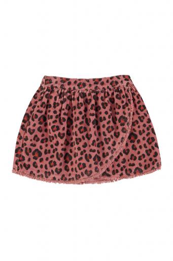 Piupiuchick,Short skirt | Pink w/ animal print