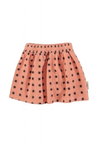 Piupiuchick,Short skirt | Pink w/ black stars