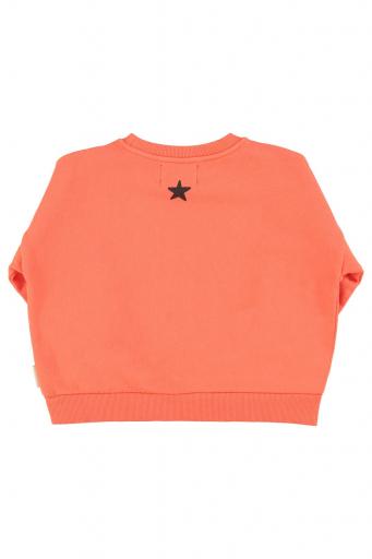 Piupiuchick,Sweatshirt | Orange w/ "music" print [1]