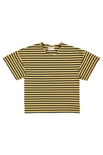 Sisters Department,T-shirt w/ short sleeves | Yellow & black stripes