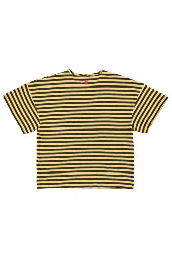 Sisters Department,T-shirt w/ short sleeves | Yellow & black stripes [1]