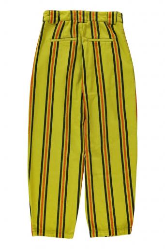 Sisters Department,Trousers | Olive green w/ stripes [2]