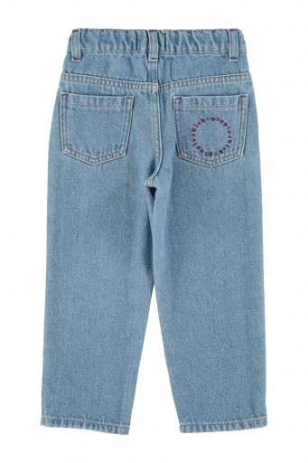 Piupiuchick,Unisex trousers | Washed navy denim [3]