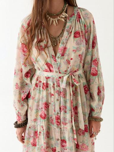 Maison Hotel,VESTIDO AGUSTINA - ROSAS DE CARAMELO  [3]