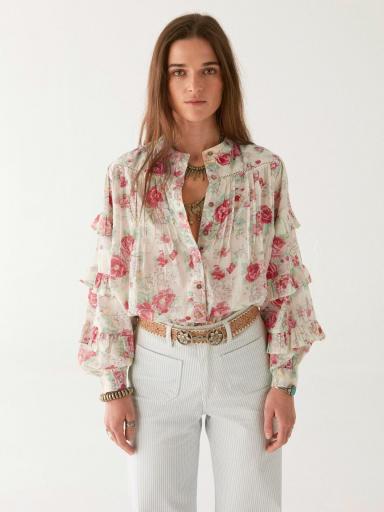 Maison Hotel,Blusa Lolita - Rosas de caramelo [3]