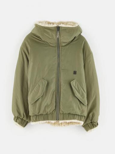 Bellerose ,HABITS P1466 JACKETS,Cazadora verde reversible  [0]