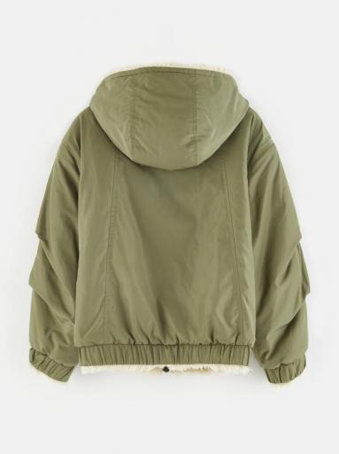 Bellerose ,HABITS P1466 JACKETS,Cazadora verde reversible  [3]