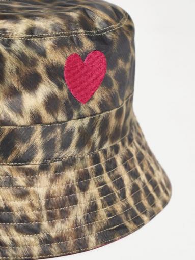 Bellerose,HUNO42 F2429 HEADWEAR,Gorro animal print reversible  [1]