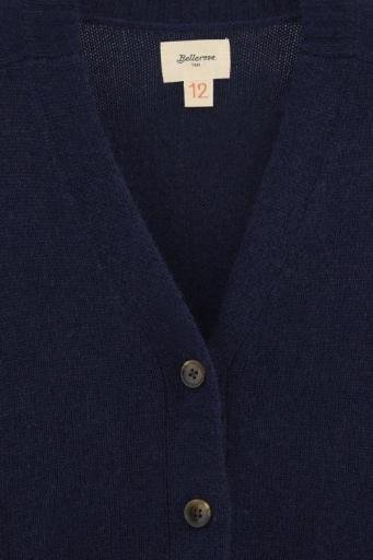 Bellerose,GOMP K1697U KNITWEAR, Chaqueta larga marino [2]