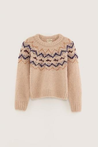 Bellerose,AVON K1699J KNITWEAR,Jersey rosa greca