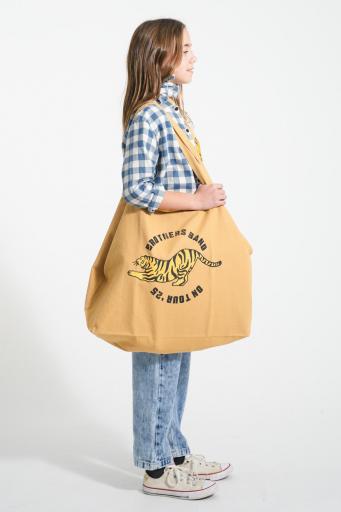 Piupiuchick,XL bag | Mustard w/ tiger print [1]