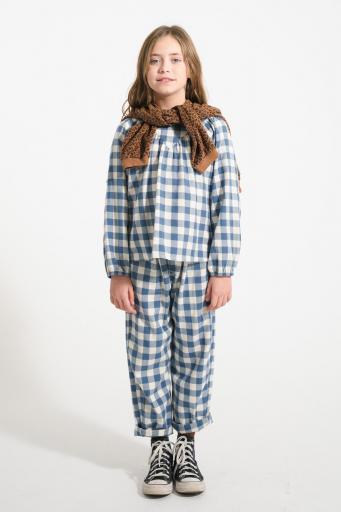 Piupiuchick,Blouse | Blue & white checkered [3]