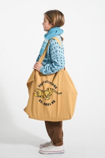 Piupiuchick,XL bag | Mustard w/ tiger print [2]